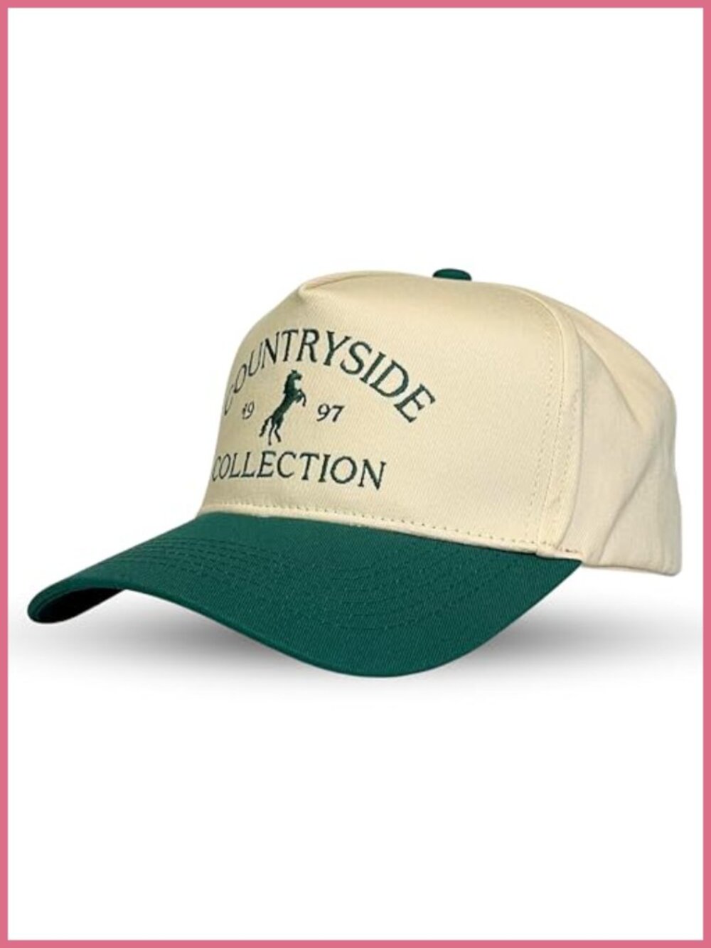 Vintage Western Trucker Hat Snapback Cotton Adjustable Baseball Cap